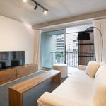 Rent of a modern furnished 2-room apartment, Recoleta, Buenos Aires, Argentina